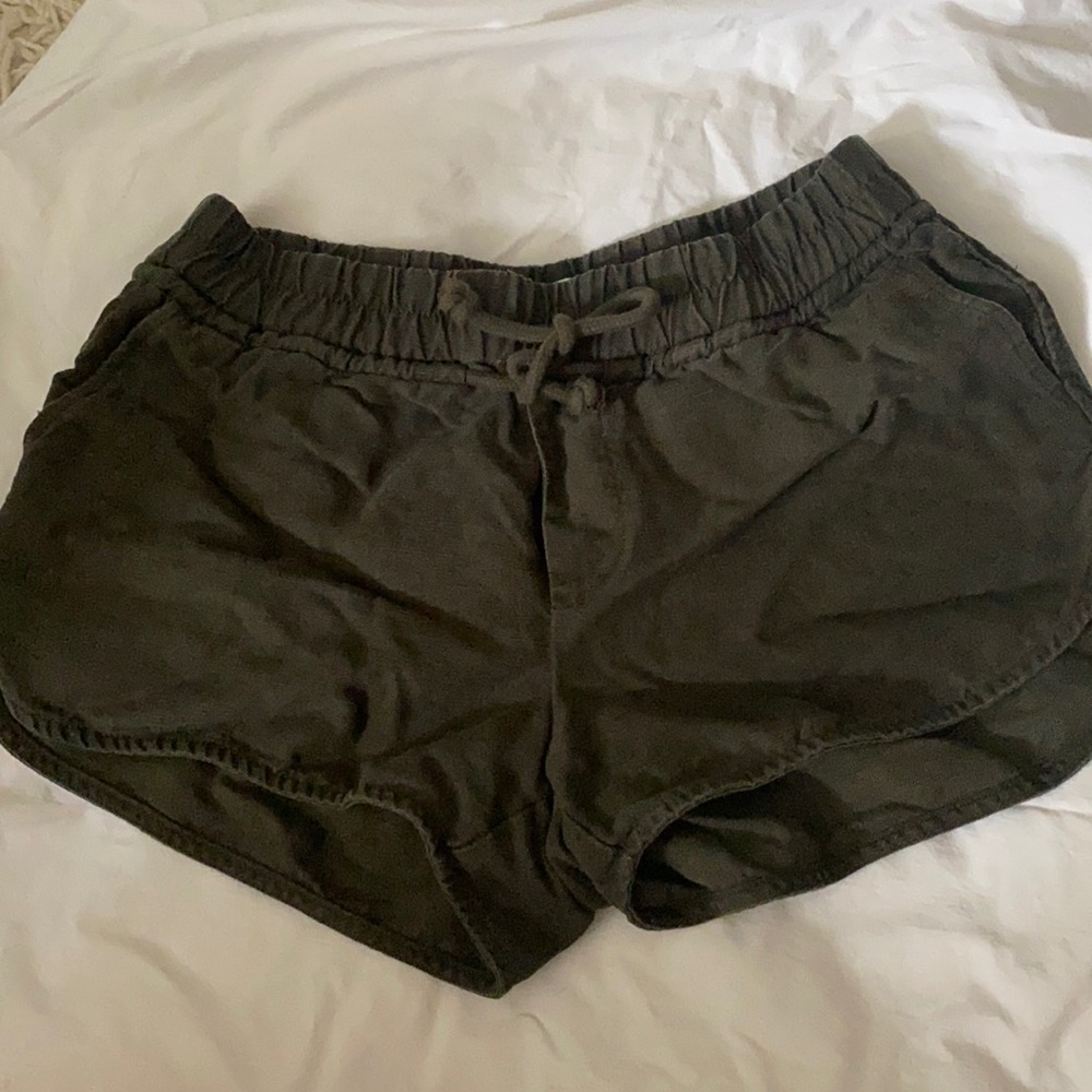 Green Aritzia Shorts
